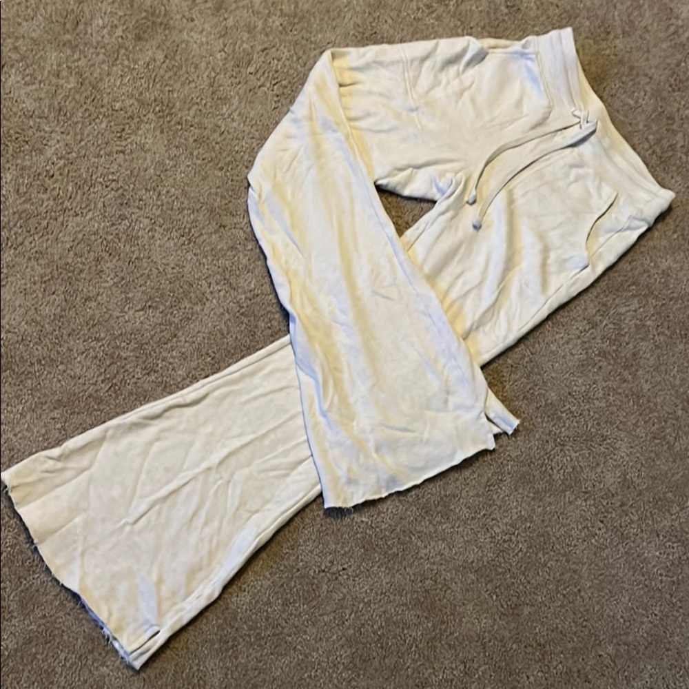 Aerie Cream Lounge Pants